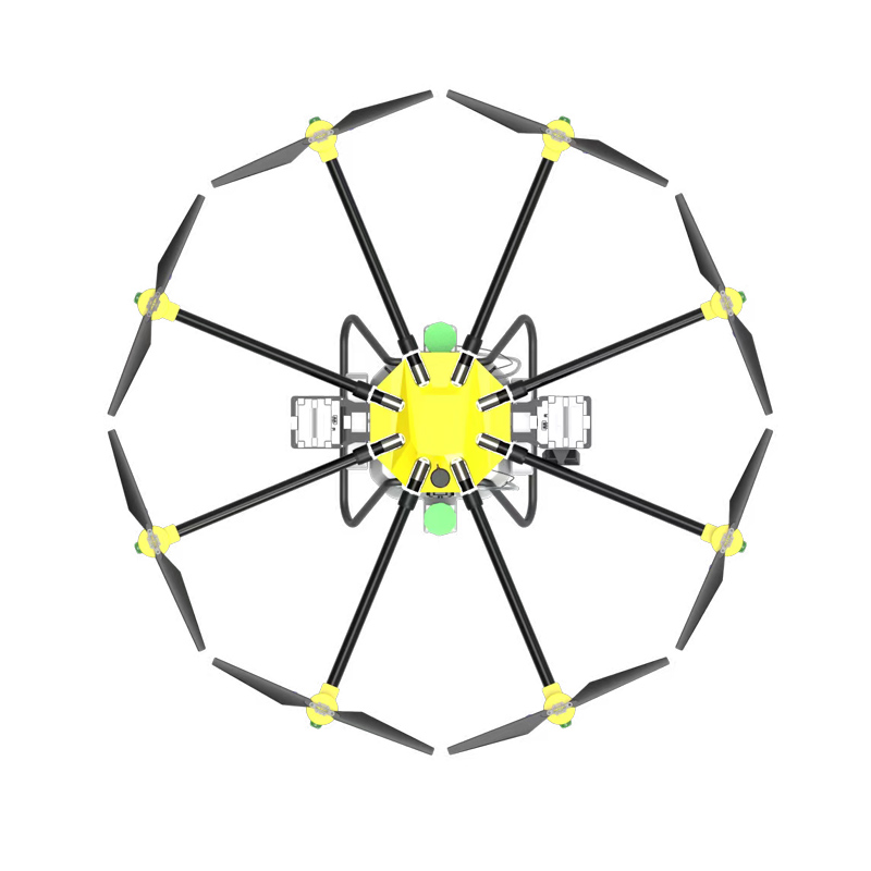 طائرة رش زراعية من ألياف الكربون للزراعة الدقيقة